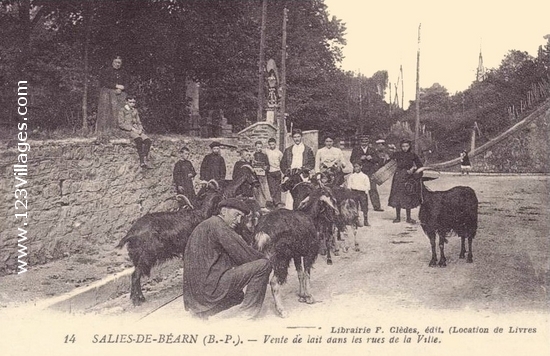 Carte postale de Salies-de-Béarn