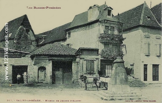 Carte postale de Salies-de-Béarn