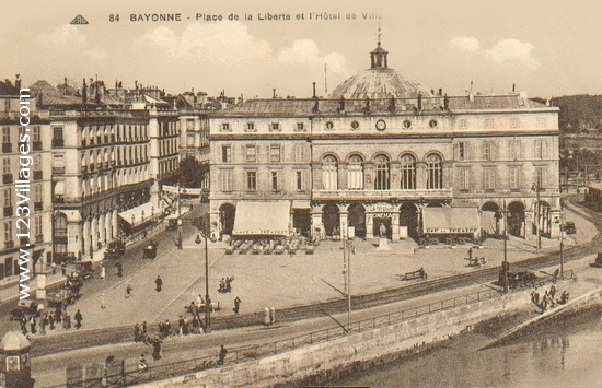 Carte postale de Bayonne