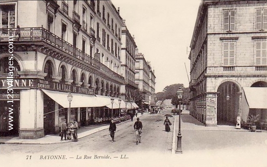 Carte postale de Bayonne