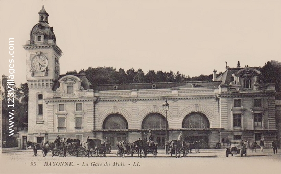 Carte postale de Bayonne