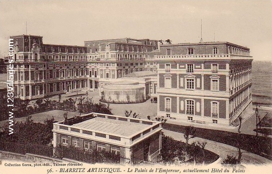 Carte postale de Biarritz