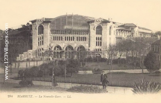 Carte postale de Biarritz