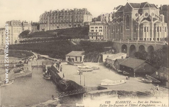 Carte postale de Biarritz