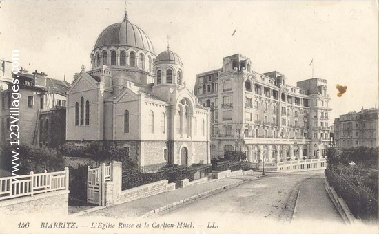 Carte postale de Biarritz