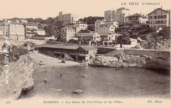 Carte postale de Biarritz