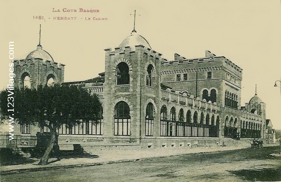 Carte postale de Hendaye