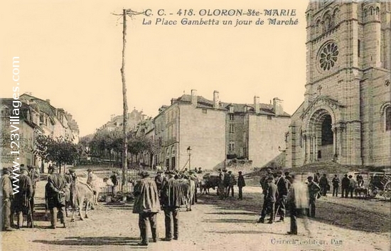 Carte postale de Oloron-Sainte-Marie