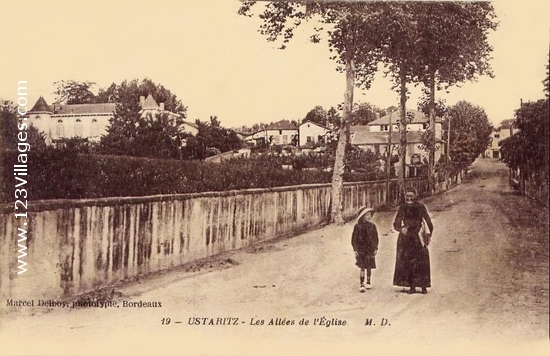 Carte postale de Ustaritz