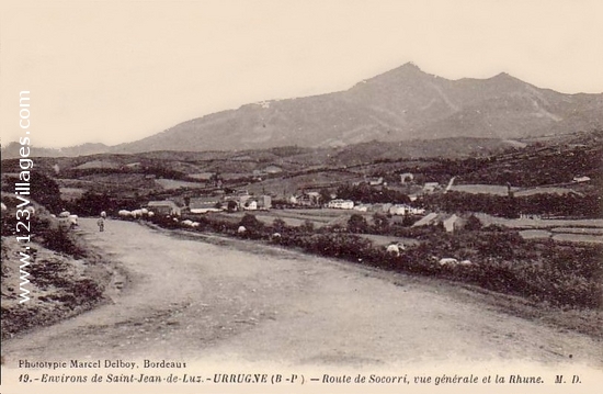 Carte postale de Urrugne