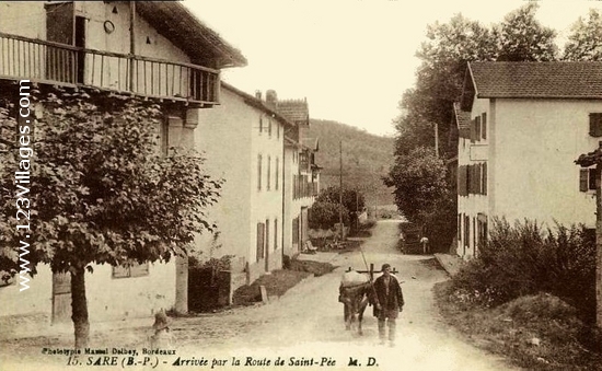 Carte postale de Sare