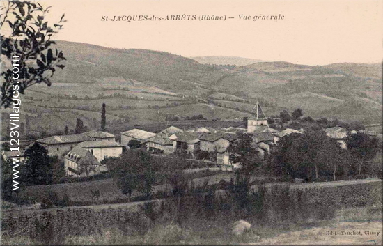 Carte postale de Saint-Jacques-des-Arrêts