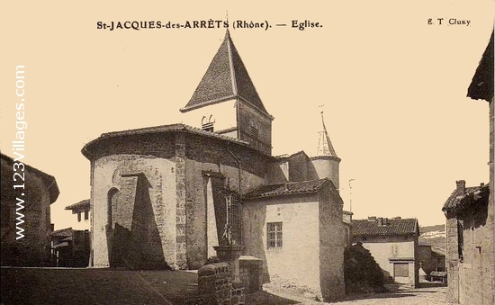 Carte postale de Saint-Jacques-des-Arrêts