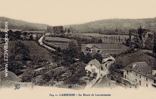 Carte postale de Lasseube