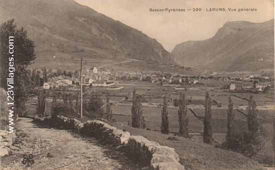 Carte postale de Laruns