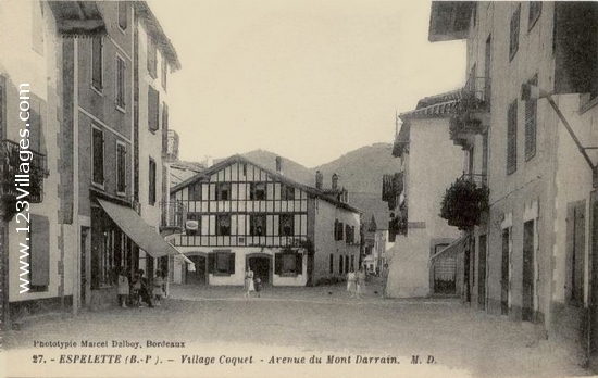 Carte postale de Espelette