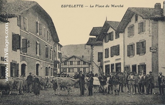 Carte postale de Espelette