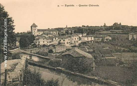 Carte postale de Espelette