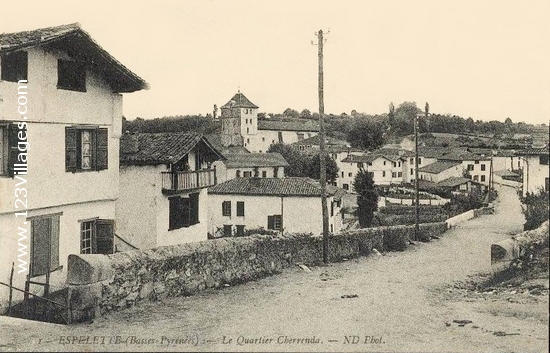 Carte postale de Espelette