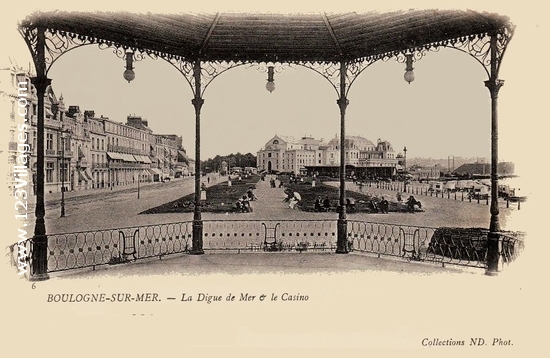 Carte postale de Boulogne-sur-Mer