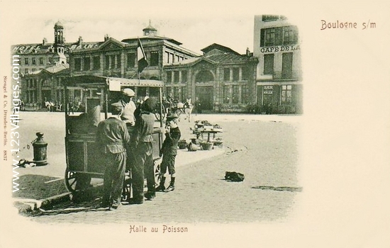 Carte postale de Boulogne-sur-Mer