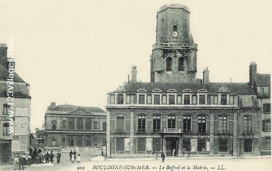 Carte postale de Boulogne-sur-Mer