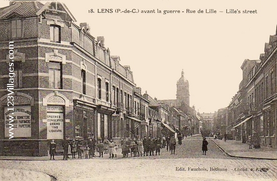 Carte postale de Lens