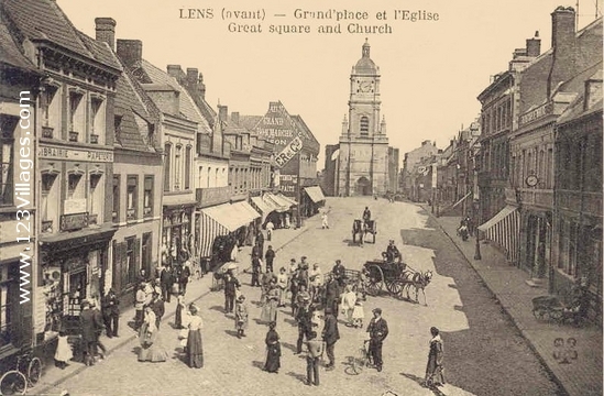 Carte postale de Lens