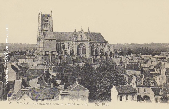 Carte postale de Meaux