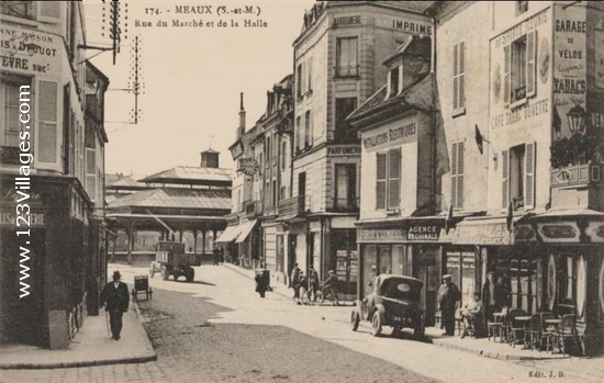 Carte postale de Meaux