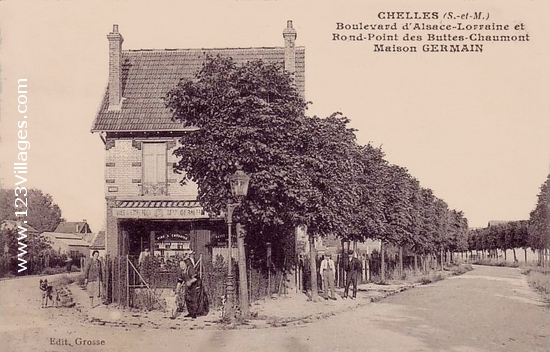 Carte postale de Chelles