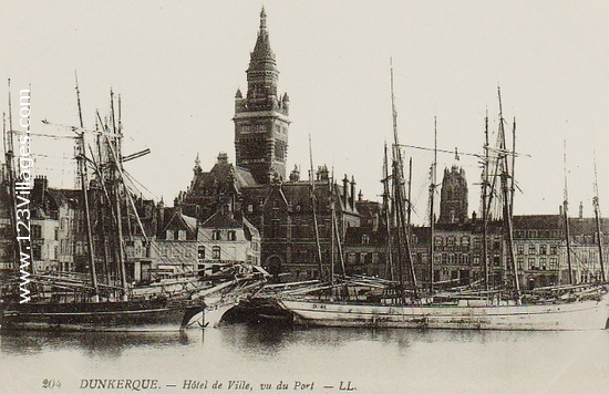 Carte postale de Dunkerque