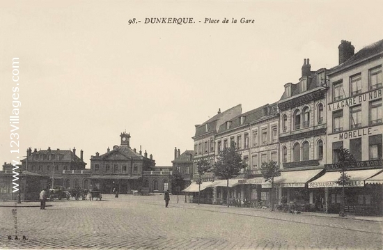 Carte postale de Dunkerque