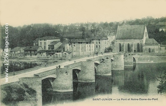 Carte postale de Saint-Junien