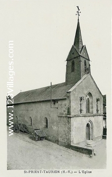 Carte postale de Saint-Priest-Taurion