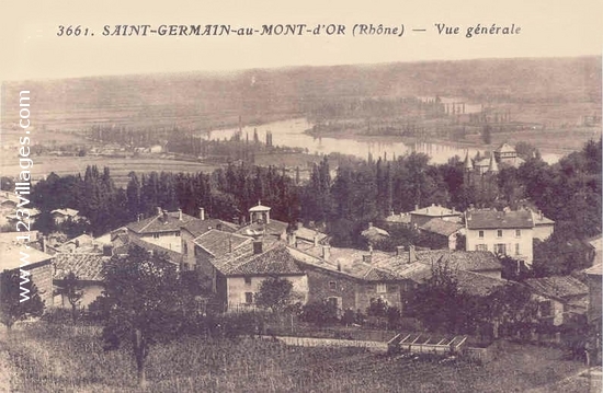 Carte postale de Saint-Germain-au-Mont-d Or