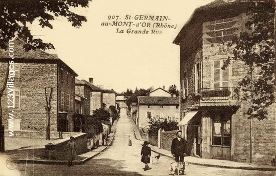 Carte postale de Saint-Germain-au-Mont-d Or