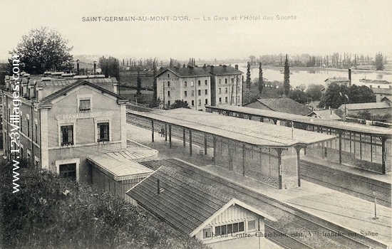 Carte postale de Saint-Germain-au-Mont-d Or