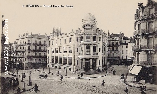 Carte postale de Béziers