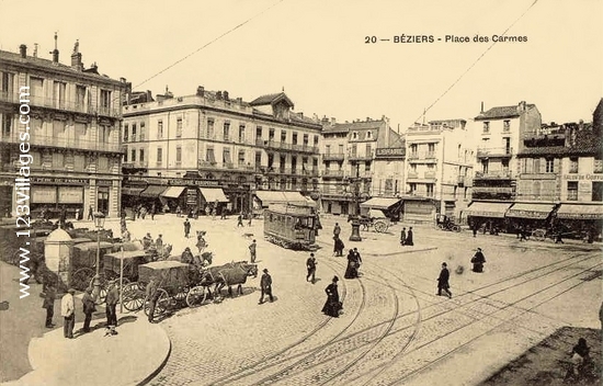 Carte postale de Béziers