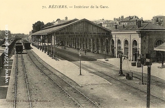 Carte postale de Béziers