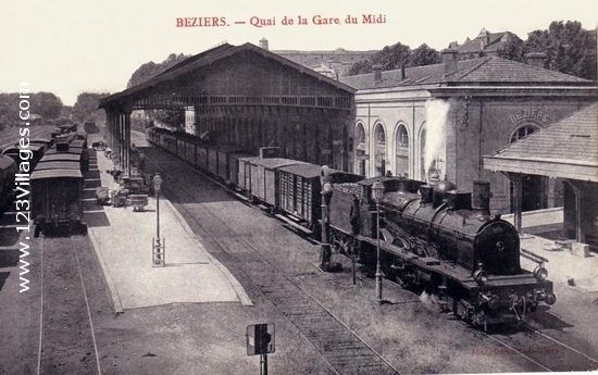 Carte postale de Béziers