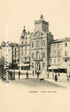 Carte postale de Béziers