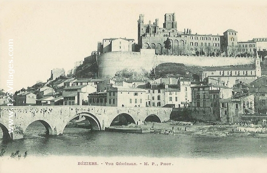 Carte postale de Béziers