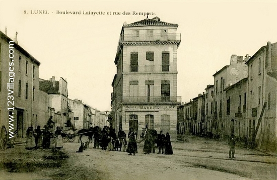 Carte postale de Lunel