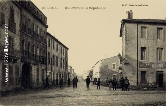 Carte postale de Lunel