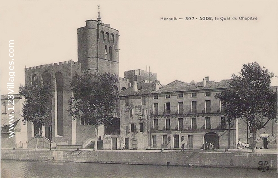 Carte postale de Agde