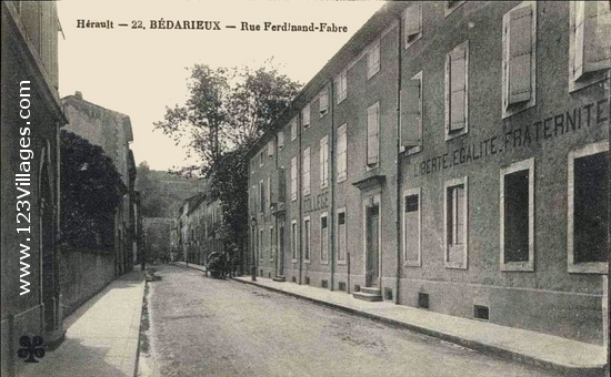 Carte postale de Bédarieux