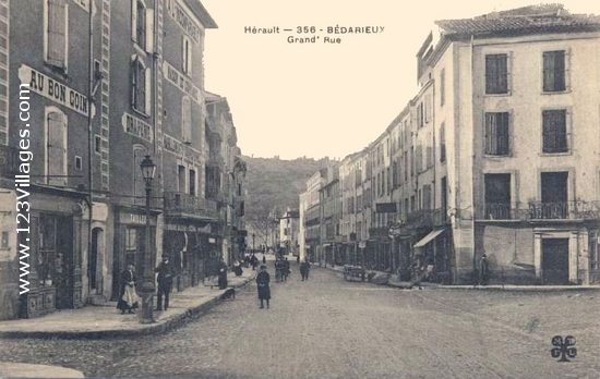 Carte postale de Bédarieux