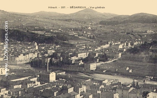 Carte postale de Bédarieux